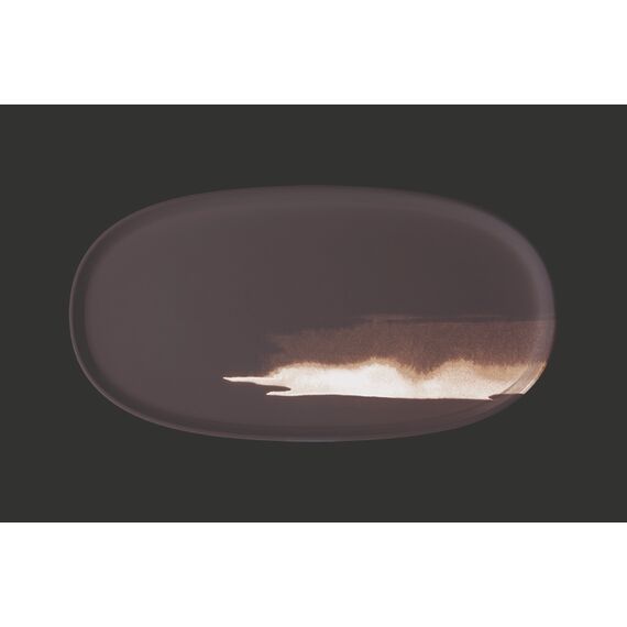 Блюдо овальное 300*155 мм, Blue Wave, форма Хюгге, Bonna 