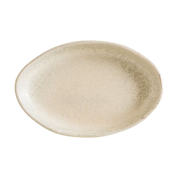 Блюдо овальное 150*100 мм, Sahara Tone, волнистый край, Bonna