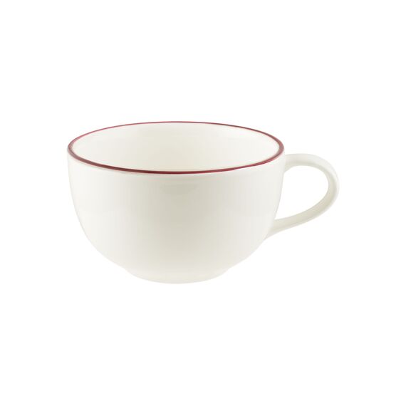 Чашка чайная 250 мл, d=96 мм, h=56 мм, Linea, цвет бургундский, Bonna