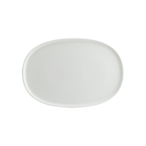 Блюдо овальное 340*230 мм, White, форма Хюгге, Bonna 