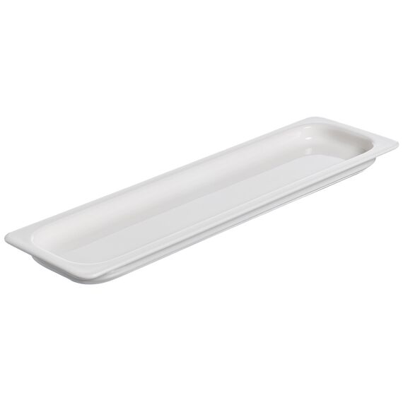 Гастроемкость 2/4 h= 30 мм, 1,1 л, White, фарфор, Bonna