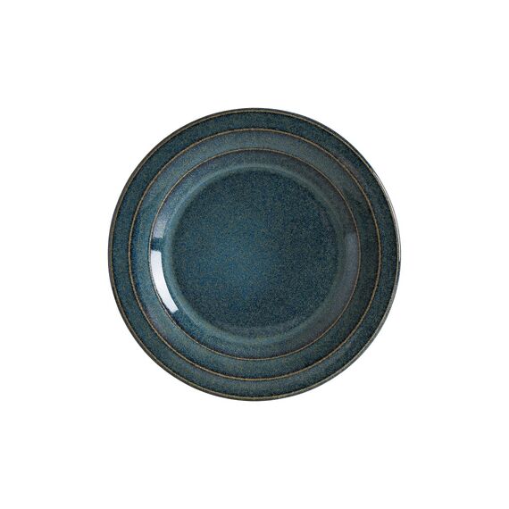 Тарелка d=240 мм, Ocean Halo, широкая полоска, Bonna 