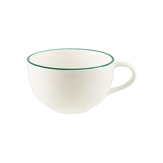 Чашка чайная 250 мл, d=96 мм, h=56 мм, Linea, цвет зеленый, Bonna 