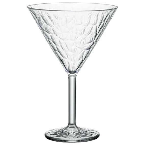 Набор из 4-х бокалов для мартини 280 мл, d=110 мм, h=163 мм, поликарбонат, Infinityglass, Bonna