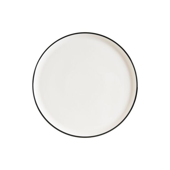 Блюдо для пиццы d=320 мм, Linea, цвет черный, форма Гурмэ, Bonna 