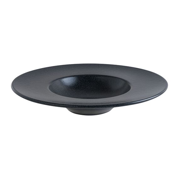 Тарелка для пасты d=280 мм, 400 мл, цвет графит, форма Банкет, Bonna 