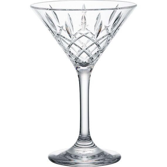 Набор из 6-ти бокалов для мартини 215 мл, d=115 мм, h=173 мм, поликарбонат, Infinityglass, Bonna
