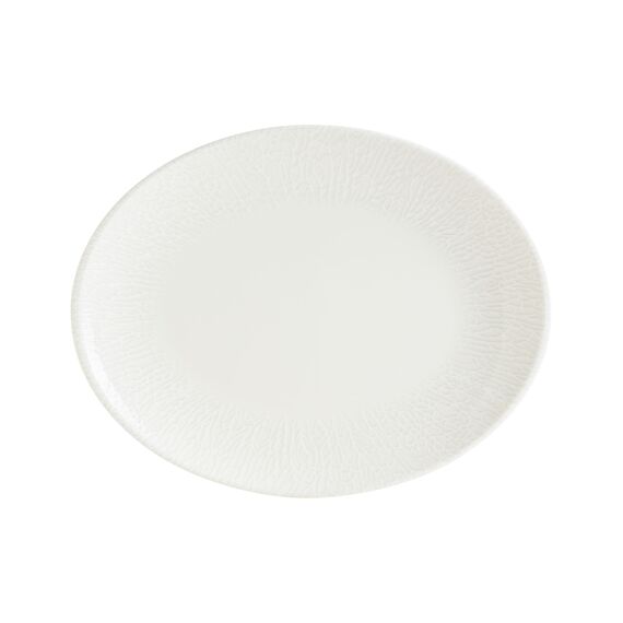 Блюдо овальное 250*190 мм, White Radix, форма Мув, Bonna 