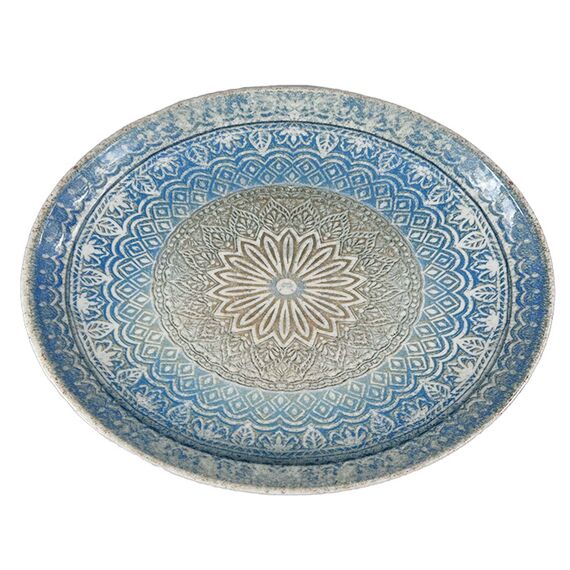 Блюдо овальное 360*280 мм, Rivus, форма Мув, Bonna 