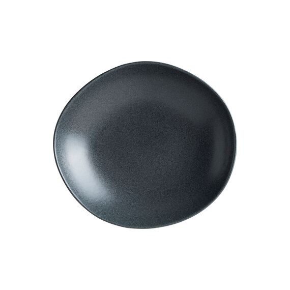 Тарелка глубокая d=230 мм, 750 мл, цвет графит, форма Ваго, Bonna 