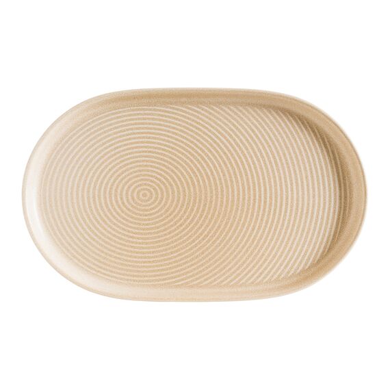 Блюдо овальное с бортом 375*235 мм, Mirage, Bonna