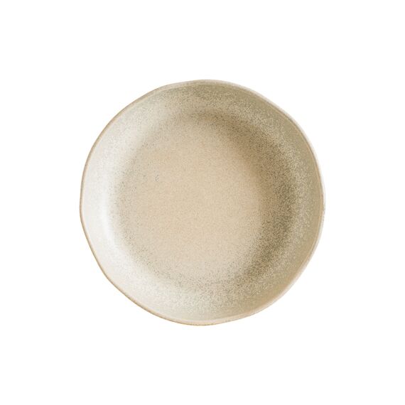 Тарелка глубокая d=230 мм, 1000 мл, h=40 мм, Sahara Tone, волнистый край, Bonna 