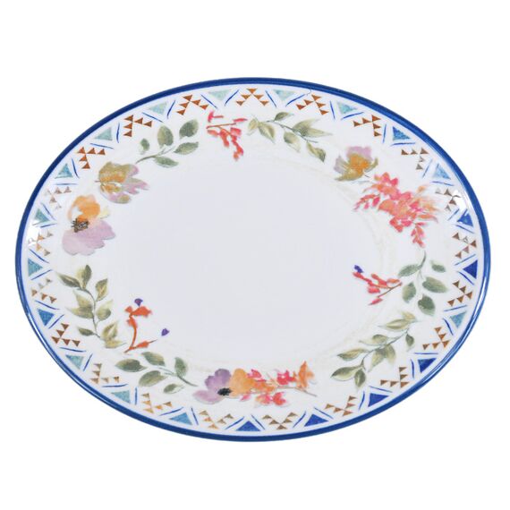 Блюдо овальное 250*190 мм, Spring, форма Мув, Bonna 