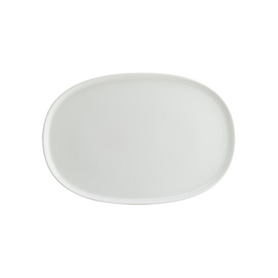 Блюдо овальное 340*230 мм, White, форма Хюгге, Bonna