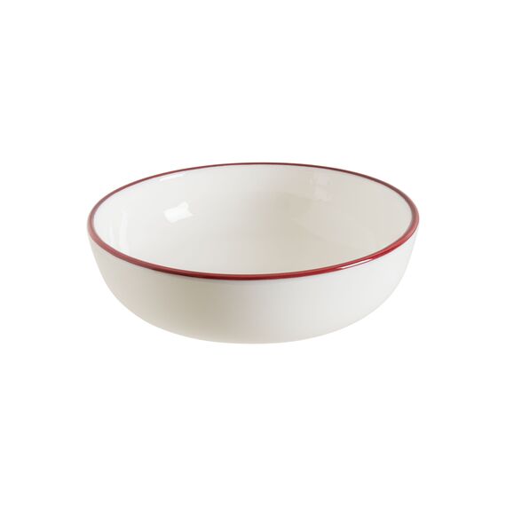 Салатник штабелируемый d=140 мм, 350 мл, h=50 мм, Linea, цвет бургундский, форма Хюгге, Bonna