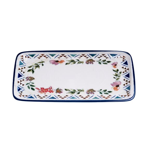 Блюдо прямоугольное 340*160 мм, Spring, форма Мув, Bonna 