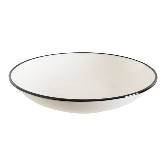 Салатник d=150 мм, 330 мл, h=38 мм, Linea, цвет черный, форма Гурмэ, Bonna 