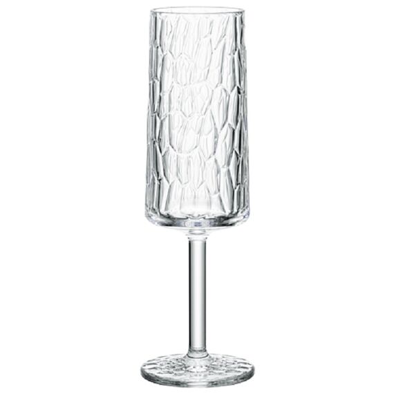 Набор из 4-х бокалов-флюте 170 мл, d=50 мм, h=197 мм, поликарбонат, Infinityglass, Bonna