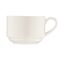 Чашка кофейная штабелируемая 80 мл, d=59 мм, h=48 мм, White, форма Банкет, Bonna