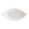 Блюдо для запекания и подачи овальное с ушками 220*110 мм, White, форма Оптива, Bonna