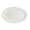 Блюдо овальное 220*140 мм, White Halo, широкая полоска, Bonna 