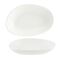 Соусник овальный 70 мл, 120*80 мм, h=22 мм, White, форма Ваго, волнистый край, Bonna