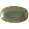 Блюдо овальное 150*85 мм, Snell, цвет зеленый, форма Гурмэ, Bonna 