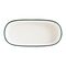 Блюдо овальное 240*140 мм, Linea, цвет зеленый, форма Гурмэ, Bonna 