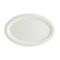 Блюдо овальное 320*205 мм, White Halo, широкая полоска, Bonna 